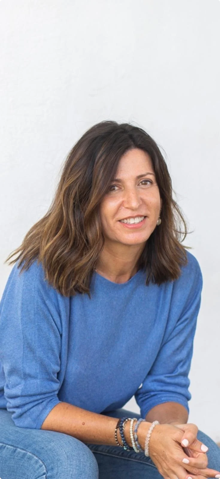 Retrato de Magdalena Navarro sonriendo